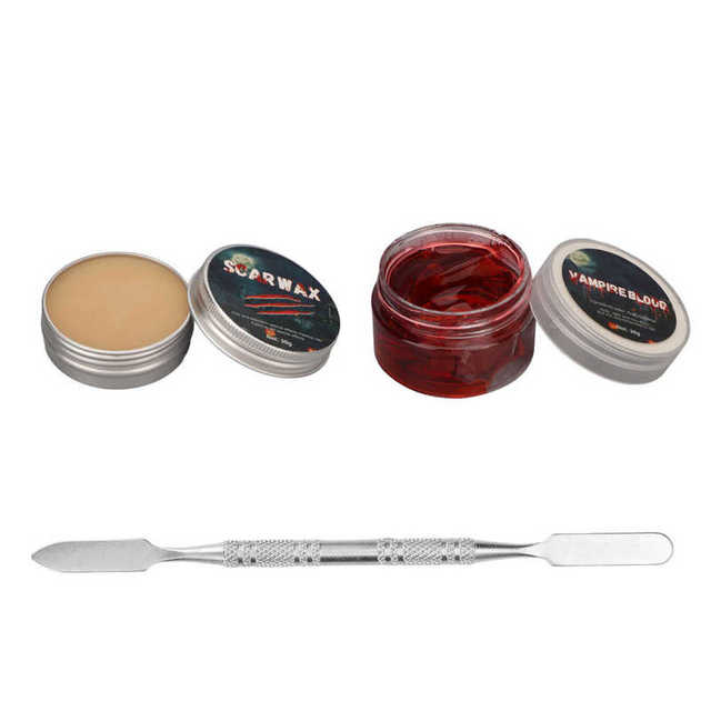 Halloween SFX Makeup Kit Form Scar Wound Safe Skin Friendly Multi Purpose  Special Effects Makeup Kit for Halloween Party z - AliExpress
